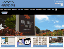 Tablet Screenshot of myautumnchase.com